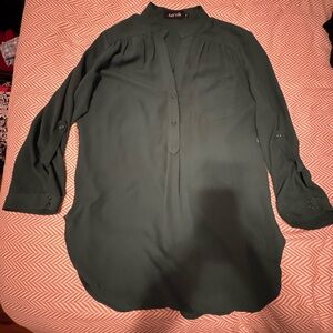 fab'rik Deep Green Women's Blouse